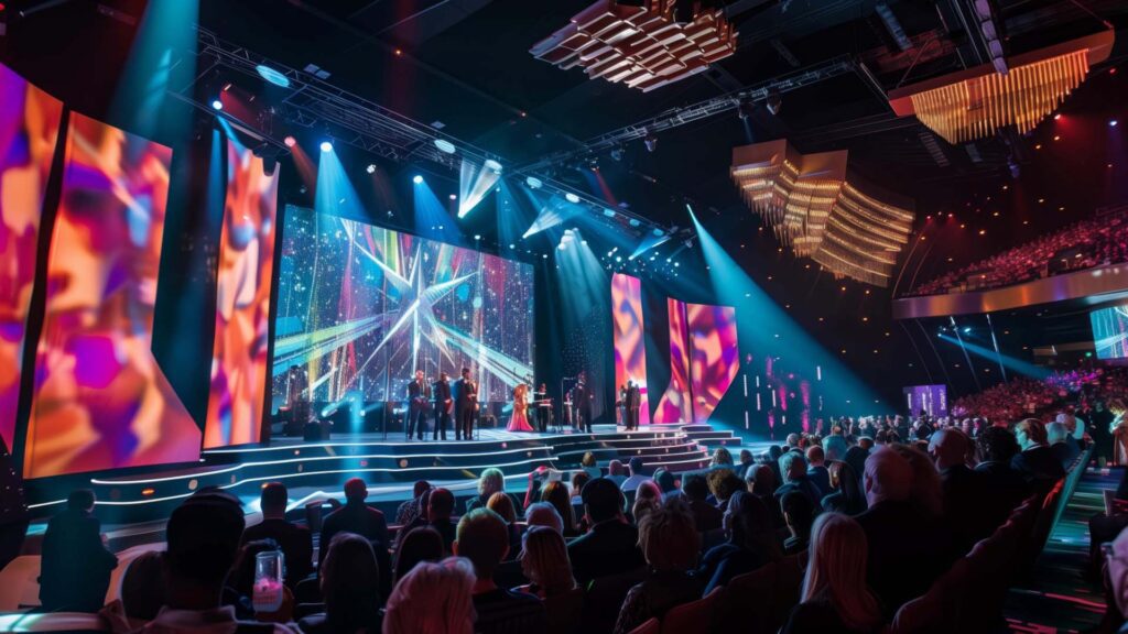 Book elite Stage Lighting and Vetted Lighting Staff for your Event!